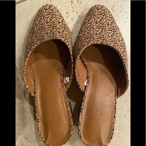 Ladies Super Cute Leopard Slides